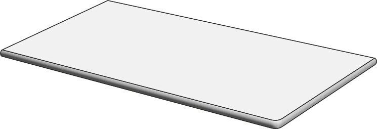 Плитка для басейна 45x90 Ceppo Di Gre Angolo Bordo Toro DX Anthracite RS Tuscania Ceppo Di Gre з колекції Ceppo Di Gre Tuscania