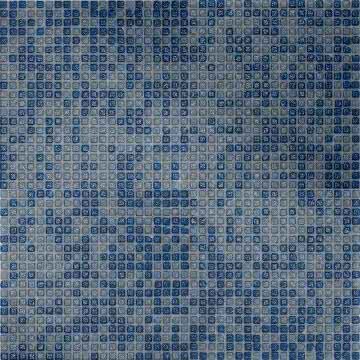 Мозаїка (30x30) IFV67 I FRAMMENTI VETRO DENIM/OTTANIO - I Frammenti з колекції I Frammenti Brix