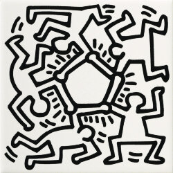 Декор (20x20) GFKHD04L - Game Of Fifteen: Keith Haring