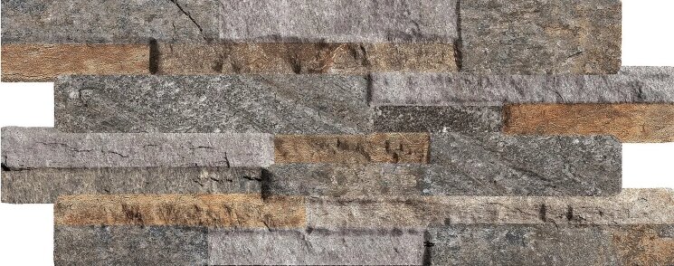 Плитка 16x40 BKP014 Bkp Ocean Mix Quarzite Nova Bell BrickUp з колекції BrickUp NovaBell