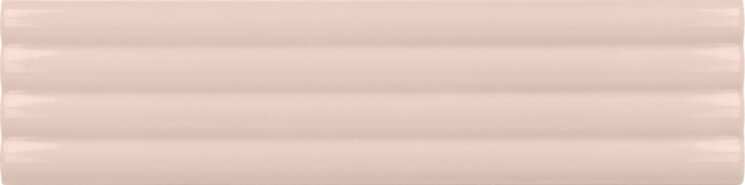 Плитка 5X20 Costa Nova Onda Pink Stony Glossy 28493 Equipe з колекції Costa Nova Equipe