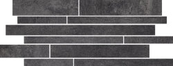 Декор 20x52 Taranto Grafit Listwa Mix Paski Mat.