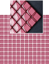 Мозаїка 29.8x29.8 Uniwersalna Mozaika Szklana Paradyz Coral K.2,3X2,3