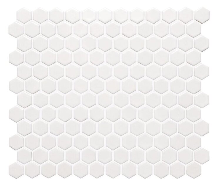 Мозаїка White Honeycomb 25.7x29.7 Artworks Decors Original Style з колекції Artworks Decors Original Style