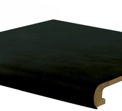 Сходинка (30x33) Gradino Centr 3033NELS Nero/Leather+Tile - Leather Surfaces