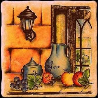 Декор Caseron 1 Pergamon Decor 15x15 Beni El Barco з колекції Beni El Barco