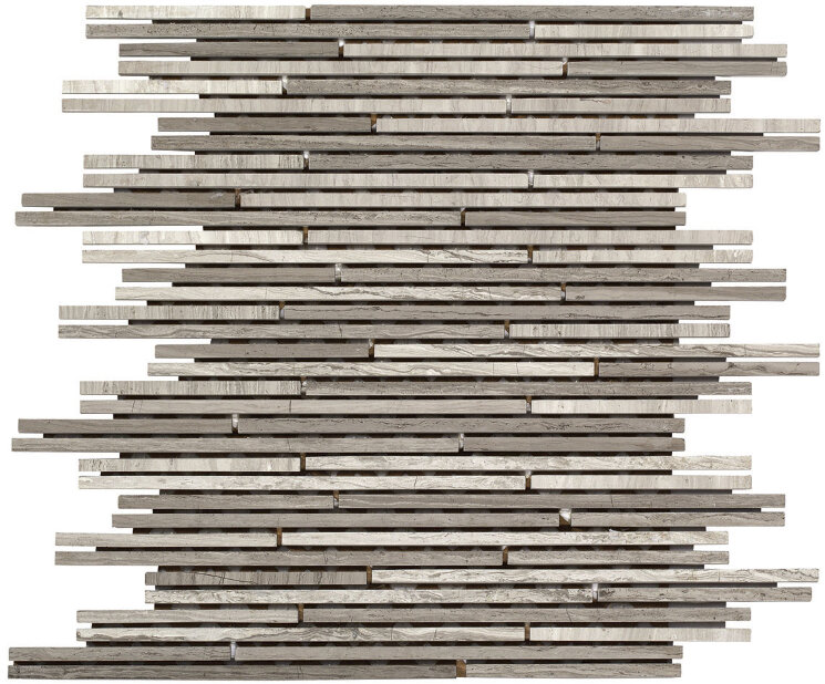 Мозаїка 29,8x29,8 0189/Ws03 Wood Stone Stick White - Wood Stone White з колекції Wood Stone White Boxer
