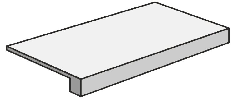 Сходинка (33x60) P006460 View Grey Gradone Nat - View 360 з колекції View 360 Pastorelli Сходинка (33x60) P006460 View Grey Gradone Nat - View 360 з колекції View 360 Pastorelli