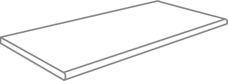 Сходинка 40x80 Frg Toro Gradino Alluminio Rett20 Mm - Forge - FRGG13K з колекції Forge NovaBell