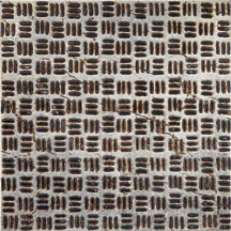 Декор (30.5x30.5) Rolling Fondo Argento-Decoro Nero Marquinia - Emotions з колекції Emotions Petra Antiqua