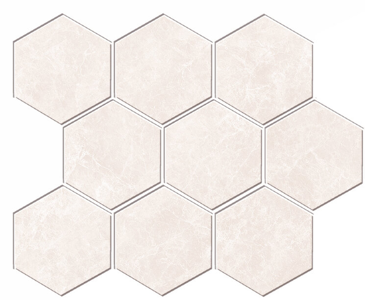 Мозаїка 29,2x35,5 Capitolina Ivory Hex?gono-Capitolina з колекції Capitolina Cristacer Мозаїка 29,2x35,5 Capitolina Ivory Hex?gono-Capitolina з колекції Capitolina Cristacer