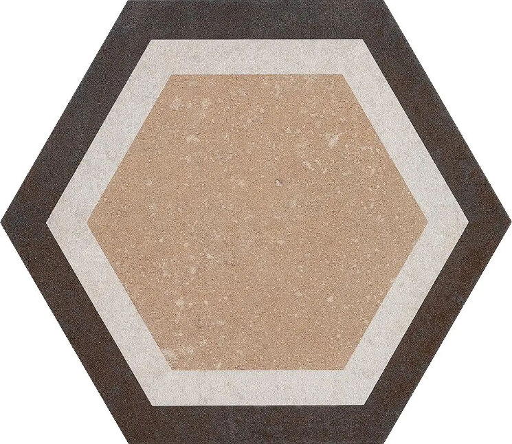 Плитка Esagona Terra Moderna Mista - 24x27.7 1087201 Italica з колекції Italica Cir