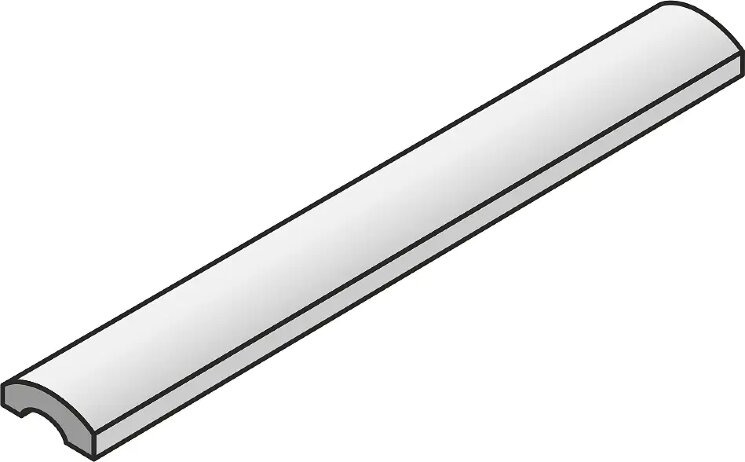 Бордюр 2.5x20 FS SG QUADRA Vogue Flauti з колекції Flauti Vogue