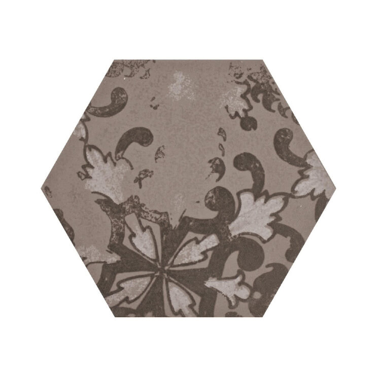 Декор (11x12.6) 760026 Matiere Hexa-Stile Decor Fango Lappato - Matiere з колекції Matiere Settecento