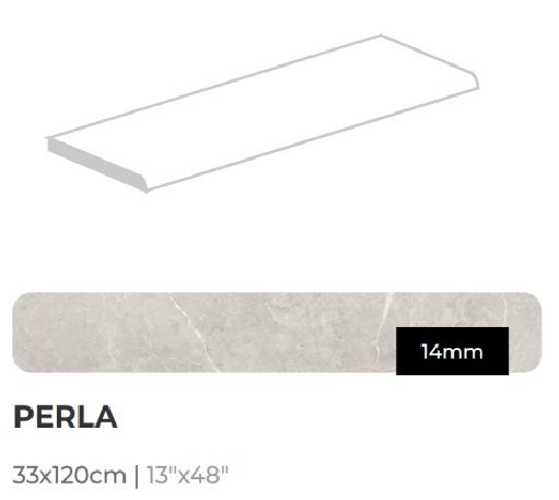 Сходинка Montblanc Perla 33x120 з колекції Montblanc New Tiles Сходинка Montblanc Perla 33x120 з колекції Montblanc New Tiles