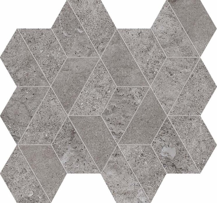 Мозаїка Mos Enigma Lead Ret 30x34 Alpes Wide ABK з колекції Alpes Wide ABK