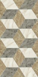 Плитка Tarsia Cubical Avorio LUX 3D 60X120 Плитка Tarsia Cubical Avorio LUX 3D 60X120