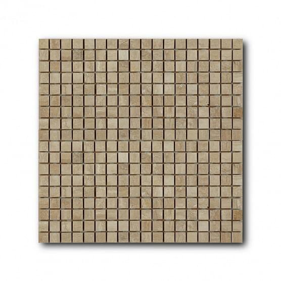 Мозаїка Ivory Travertine 30.5x30.5 Marble Mosaic Art And Natura з колекції Marble Mosaic Art And Natura