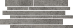 Декор 20x52 Taranto Grys Listwa Mix Paski Mat.