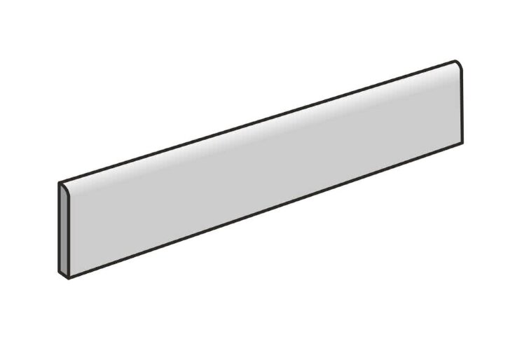 Плінтус (7.2x60) AVV1 Mark Chrome Battiscopa Lappato - Mark з колекції Mark Atlas Concorde