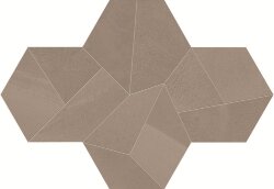 Мозаїка 17x22,6 Mos. Des. Min. R. Taupe Rl - Architect Resin - R309G7R