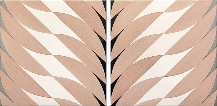 Плитка 26x26 Fleurs 3 A3 B - Fleurs з колекції Fleurs Bardelli