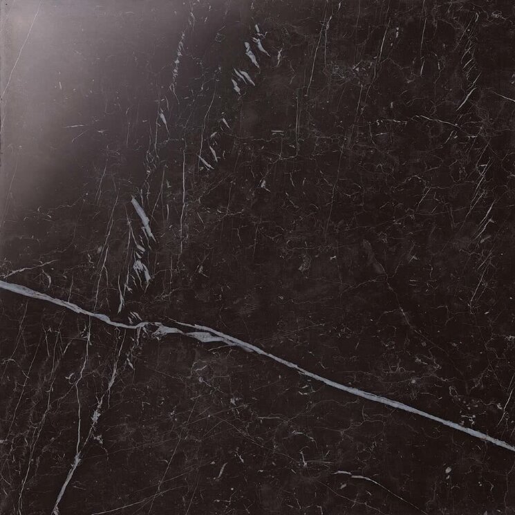 Плитка Marvel Nero Marquina 60x60 Lappato AZRM з колекції Marvel Stone Atlas Concorde