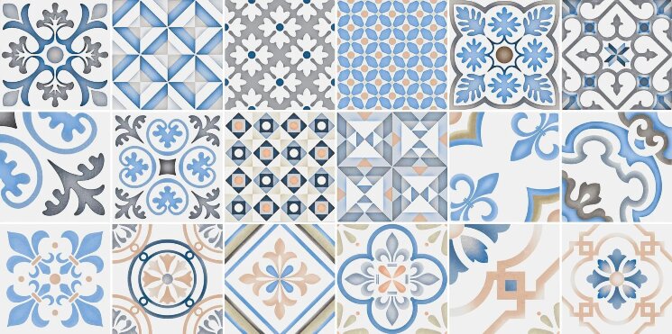 Плитка 20x20 00S200M Sevilla Mix Elios Ceramica Sevilla з колекції Sevilla Elios Ceramica