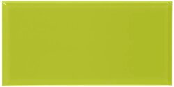 Плитка 10x20 Azulejo Amaranda Biselado Brillo Moss Green Complementto 10x20