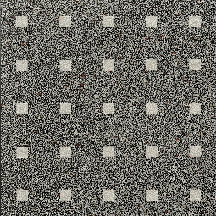 Плитка (60x60) TZ67D1L CARRE MINI BUCCHERO LUCIDATO R - Terrazzo з колекції Terrazzo COEM Плитка (60x60) TZ67D1L CARRE MINI BUCCHERO LUCIDATO R - Terrazzo з колекції Terrazzo COEM