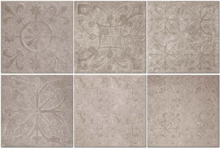 Плитка (40x40) 1050659 Auxerre Frise Mix - Ducato di Borgogna з колекції Ducato di Borgogna Serenissima