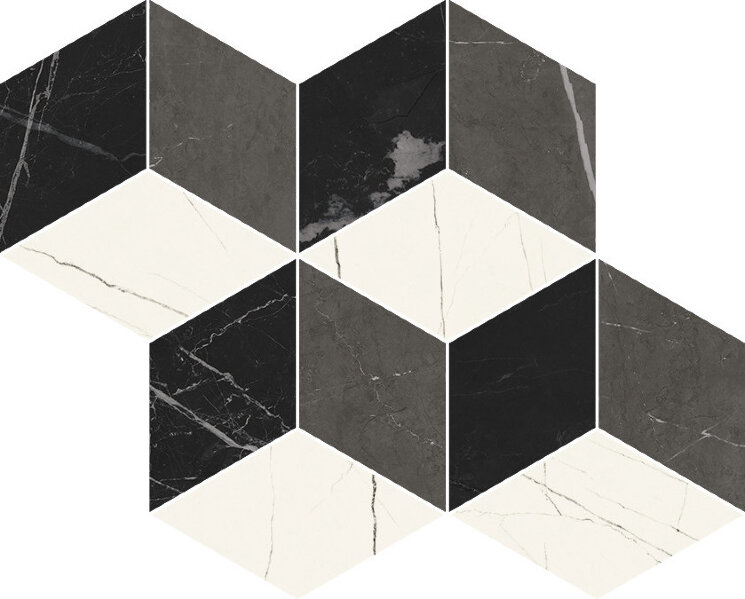 Мозаїка 24,8x28,6 Lineae Mos. Cubo Crystal - Lineae - 41094 з колекції Lineae Polis