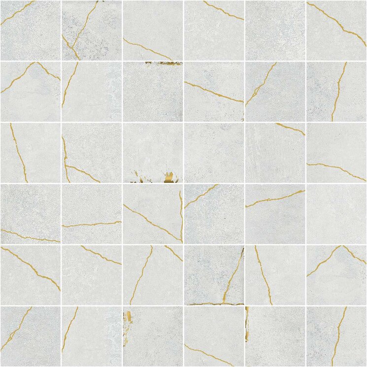 Плитка WHITE AICHI MOS 5X5 Kintsugi Aparici з колекції Kintsugi Aparici Плитка WHITE AICHI MOS 5X5 Kintsugi Aparici з колекції Kintsugi Aparici