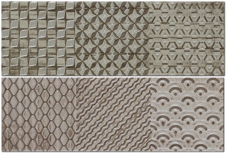 10x30 0358025 Lounge Inserto Life1/2Tortora/Avorio Mo.da Lounge з колекції Lounge Mo.da