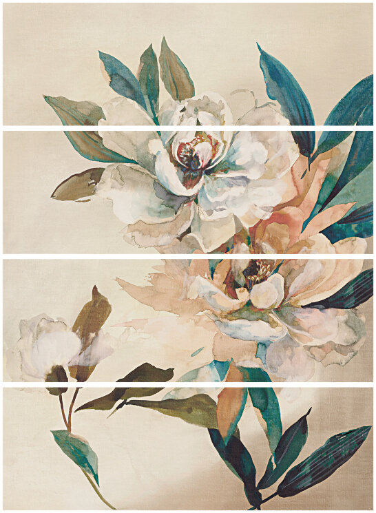 Декор 97,7x130 Texcem Decoro Magnolia Avorio - Tex Cem - R6QT з колекції TexCem Ragno
