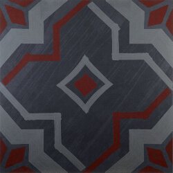 Плитка 60x60 Le Riggiole Quadro Rosso - Le Riggiole - 142508