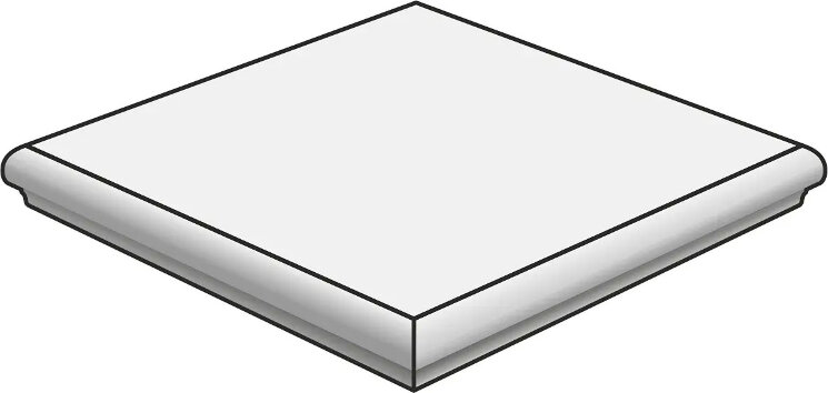 Кутова сходинка  - 30.6x30.6 Tuscolana Angolare Toro Inc Cotto N/BD Tuscolana з колекції Tuscolana Tuscania