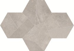 Мозаїка 17x22,6 Mos. Des. Min. Res. Grey. L - Architect Resin - R309G8R