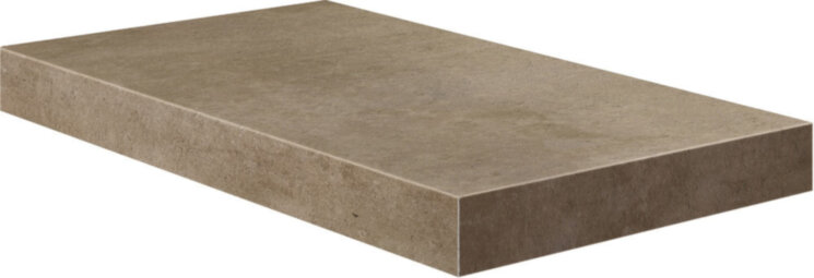 Кутова сходинка (33x60) 62173 Angolo Dx Gradino C.Retta Brown - Verve з колекції Verve Cerdomus Кутова сходинка (33x60) 62173 Angolo Dx Gradino C.Retta Brown - Verve з колекції Verve Cerdomus