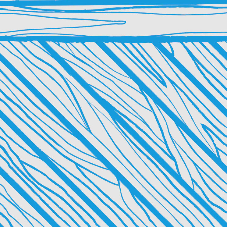 Плитка (60x60) AR6060WUDC WOOD UP and DOWN CYAN - Artwork з колекції Artwork Ornamenta