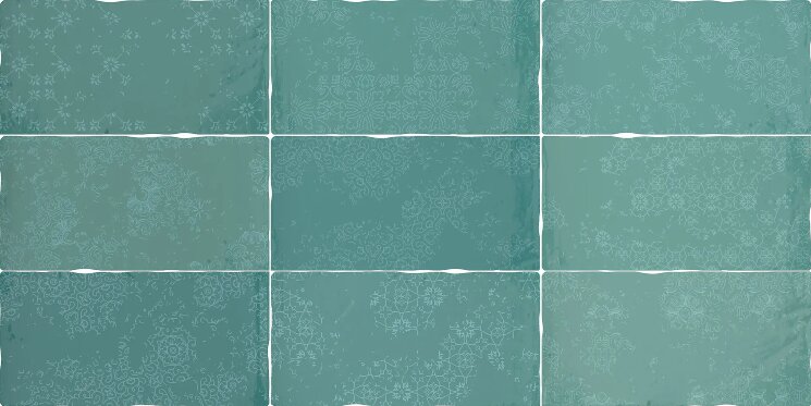 Плитка 12.5x25 187807 Barro Decor Emerald Dune Barro з колекції Barro Dune