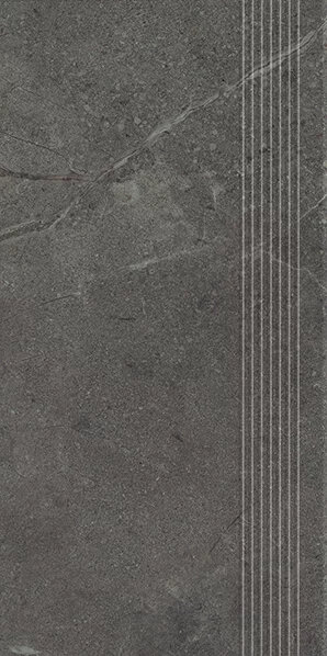 Плитка 30x60 Archicross Concrete Black Stopnica Prasowana Matt Paradyz з колекції Archicross Concrete Paradyz Плитка 30x60 Archicross Concrete Black Stopnica Prasowana Matt Paradyz з колекції Archicross Concrete Paradyz