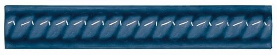 Бордюр Trenza Pb CC Azul Oscuro 2.5x15 Modernista Adex з колекції Modernista Adex