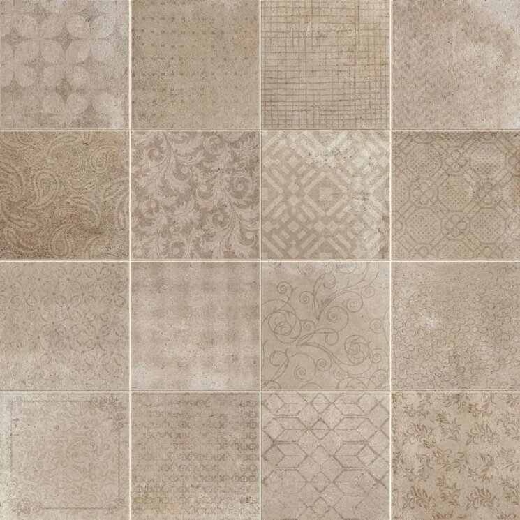 Декор Fabric Natural 40x40 Riabita Serenissima з колекції Riabita Serenissima