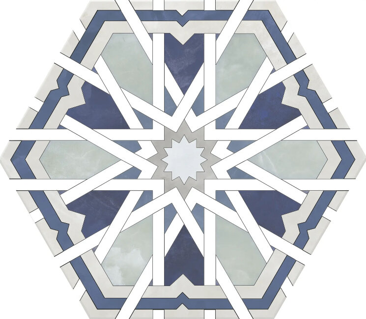 Плитка Radiant Blue - 20x24  Radiant з колекції Radiant Monopole