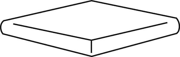 Сходинка Peldano Angulo Daino 33x33 Travertino Natucer з колекції Travertino Natucer