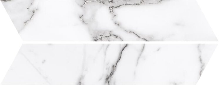 Плитка Chevron White 8x40 Tinos Oset з колекції Tinos Oset