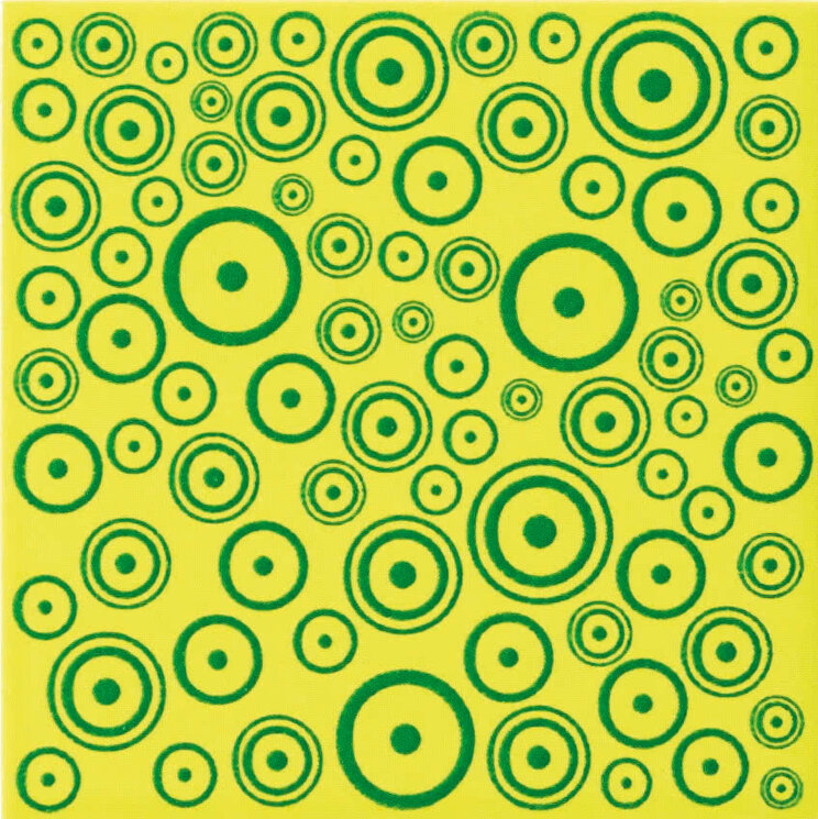 Плитка (20x20) WW98L2 Green On Yellow Wonder Lux2 - Wonderwall з колекції Wonderwall Ascot