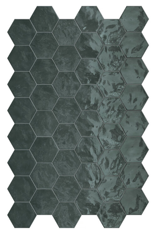 Плитка (17.3x15) TTHXW07G Hexawall greenecho - Hexa з колекції Hexa Terratinta