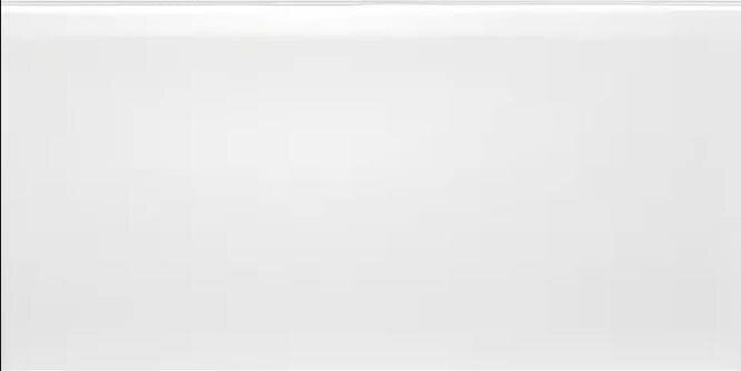 Плитка Liso Blanco Mate 10x20 Biselado Dar з колекції Biselado Dar